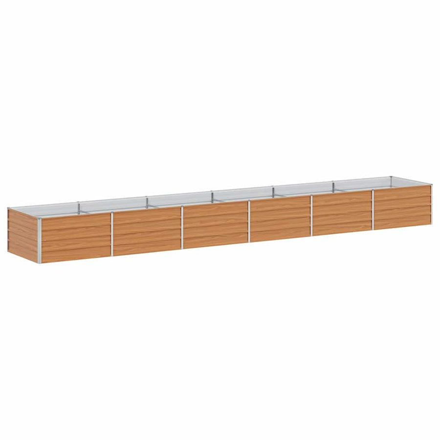 Verhoogde plantenbak Licht Bruin 480 x 80 x 45 cm