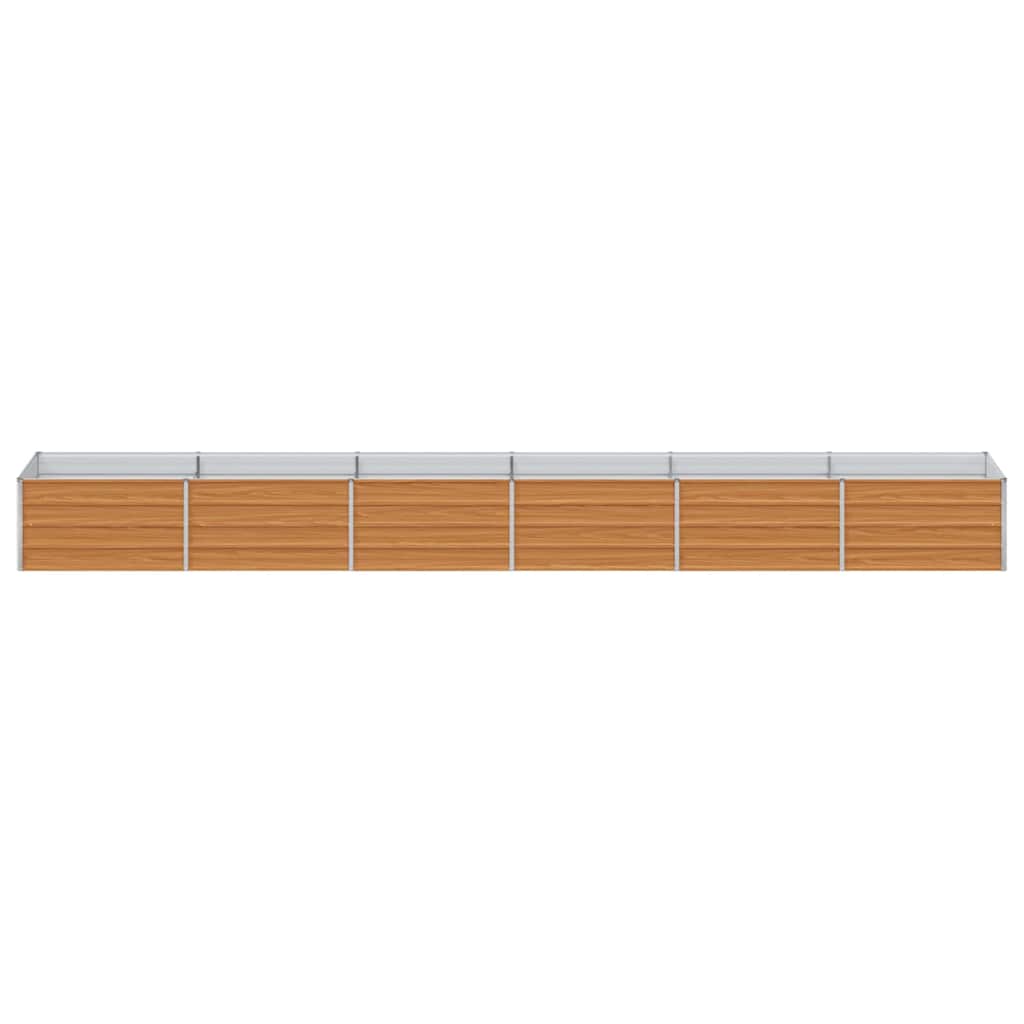 Verhoogde plantenbak Licht Bruin 480 x 80 x 45 cm