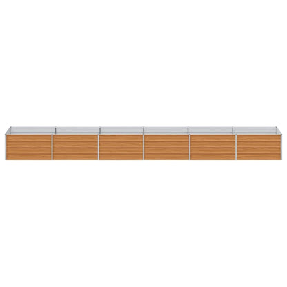 Verhoogde plantenbak Licht Bruin 480 x 80 x 45 cm