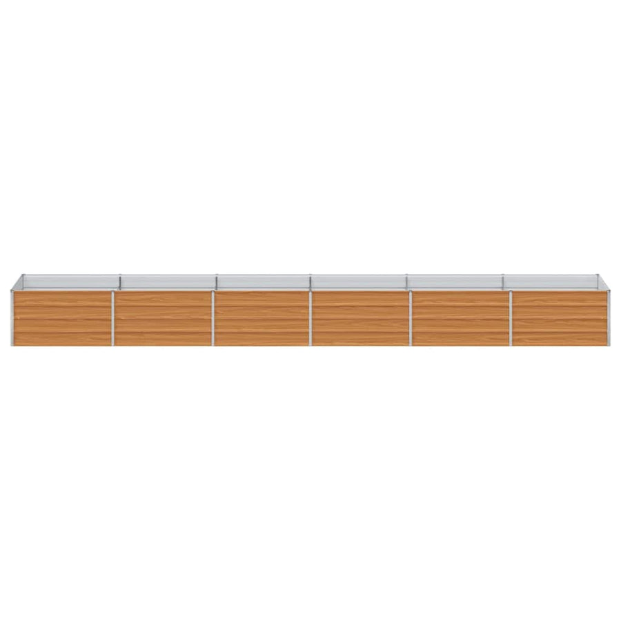 Verhoogde plantenbak Licht Bruin 480 x 80 x 45 cm