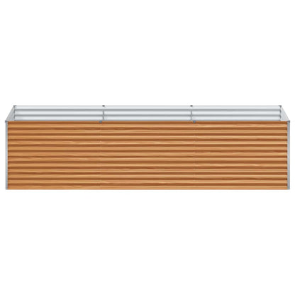 Verhoogde plantenbak 290 x 100 x 68 cm Gegalvaniseerd staal