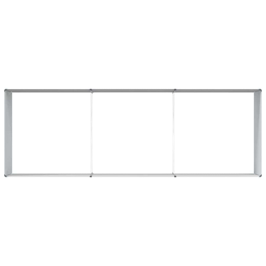 Verhoogde plantenbak 290 x 100 x 68 cm Gegalvaniseerd staal