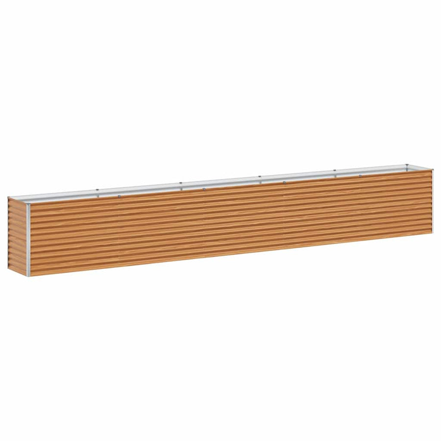 Verhoogde plantenbak 485 x 50 x 68 cm Gegalvaniseerd staal