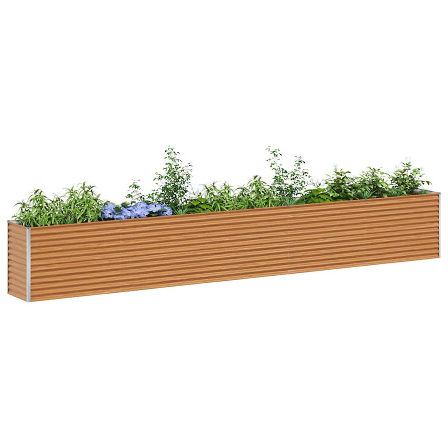 Verhoogde plantenbak 485 x 50 x 68 cm Gegalvaniseerd staal