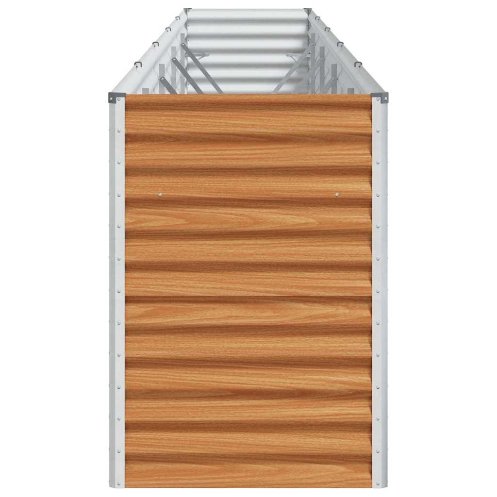 Verhoogde plantenbak 485 x 50 x 68 cm Gegalvaniseerd staal
