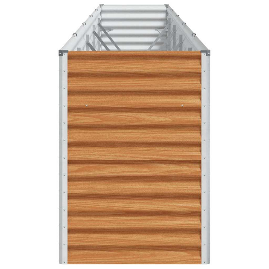 Verhoogde plantenbak 485 x 50 x 68 cm Gegalvaniseerd staal