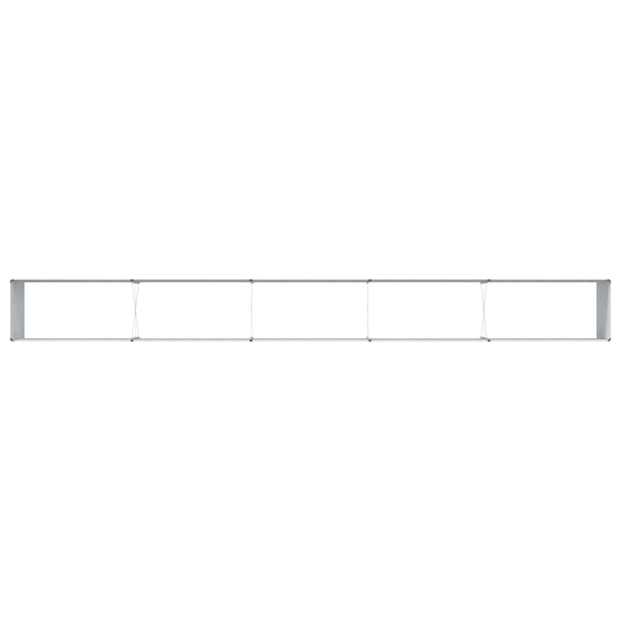 Verhoogde plantenbak 485 x 50 x 68 cm Gegalvaniseerd staal