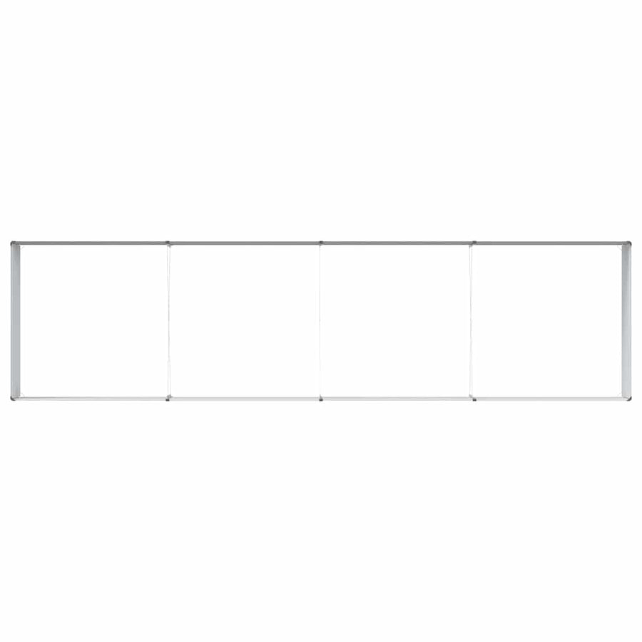 Verhoogde plantenbak 390 x 100 x 36 cm Gegalvaniseerd staal