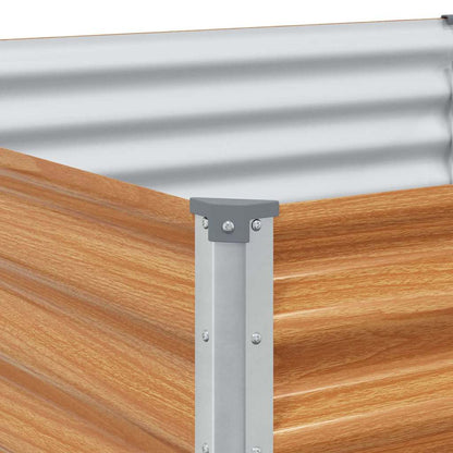 Verhoogde plantenbak 775 x 100 x 36 cm Gegalvaniseerd staal