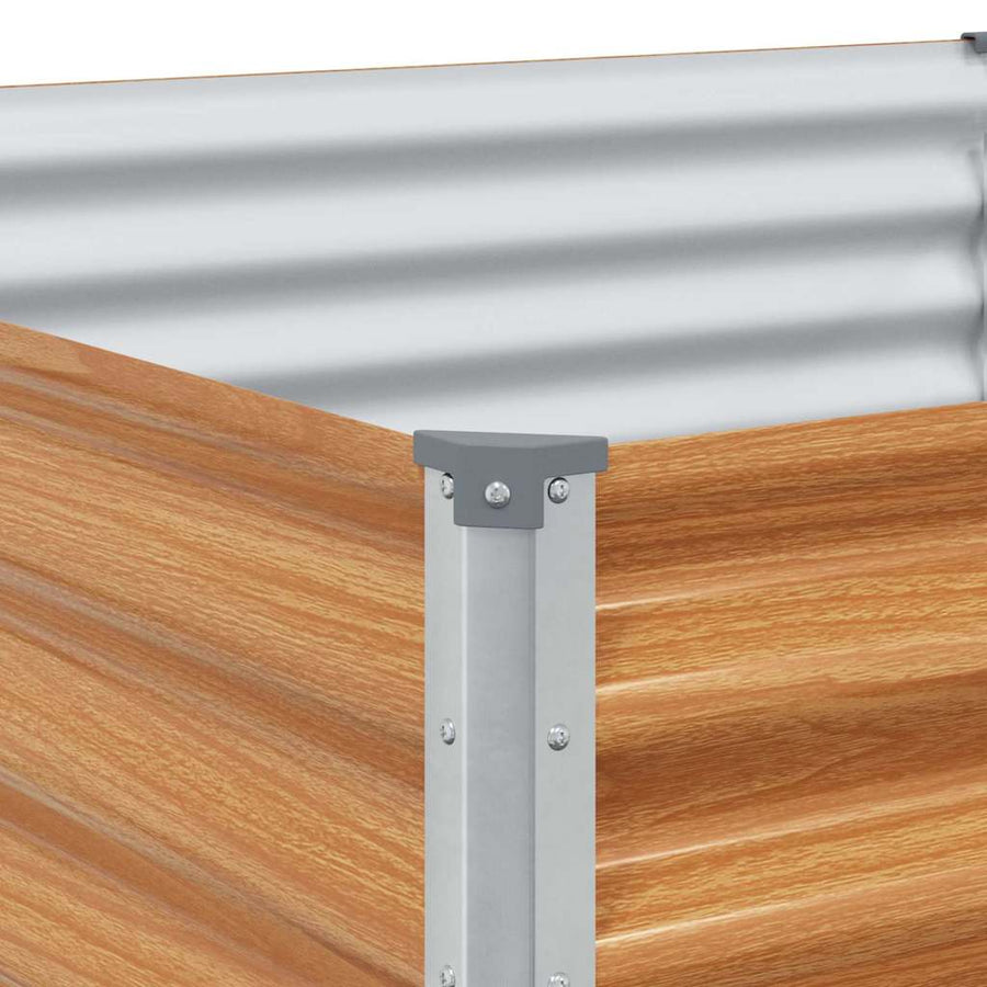 Verhoogde plantenbak 775 x 100 x 36 cm Gegalvaniseerd staal