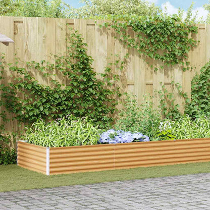Verhoogde plantenbak 775 x 100 x 36 cm Gegalvaniseerd staal