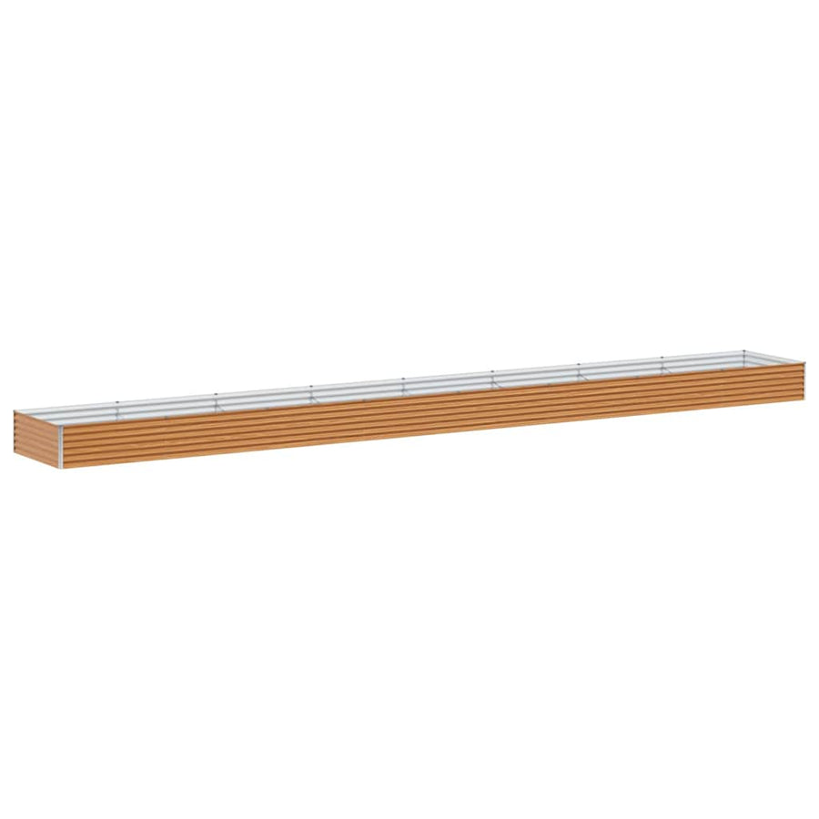 Verhoogde plantenbak 775 x 100 x 36 cm Gegalvaniseerd staal