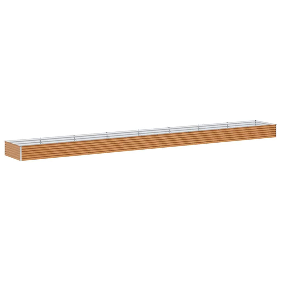 Verhoogde plantenbak 775 x 100 x 36 cm Gegalvaniseerd staal