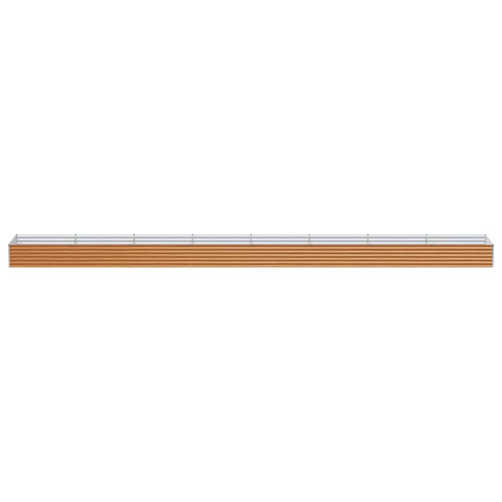 Verhoogde plantenbak 775 x 100 x 36 cm Gegalvaniseerd staal