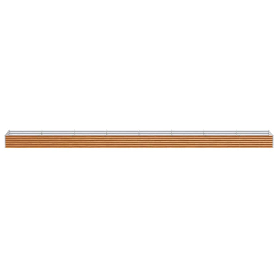 Verhoogde plantenbak 775 x 100 x 36 cm Gegalvaniseerd staal