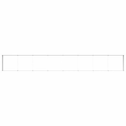 Verhoogde plantenbak 775 x 100 x 36 cm Gegalvaniseerd staal