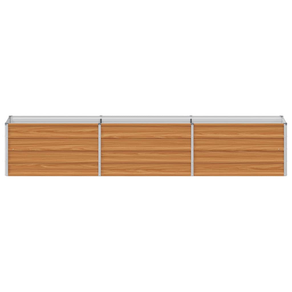 Verhoogde plantenbak Licht Bruin 240 x 40 x 45 cm