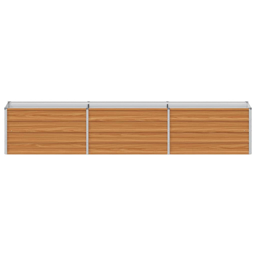 Verhoogde plantenbak Licht Bruin 240 x 40 x 45 cm