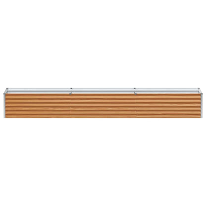 Verhoogde plantenbak 290 x 50 x 36 cm Gegalvaniseerd staal