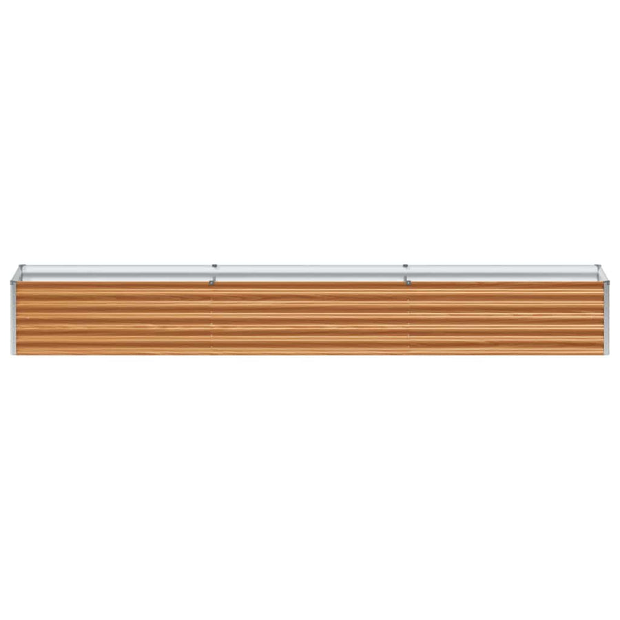 Verhoogde plantenbak 290 x 50 x 36 cm Gegalvaniseerd staal