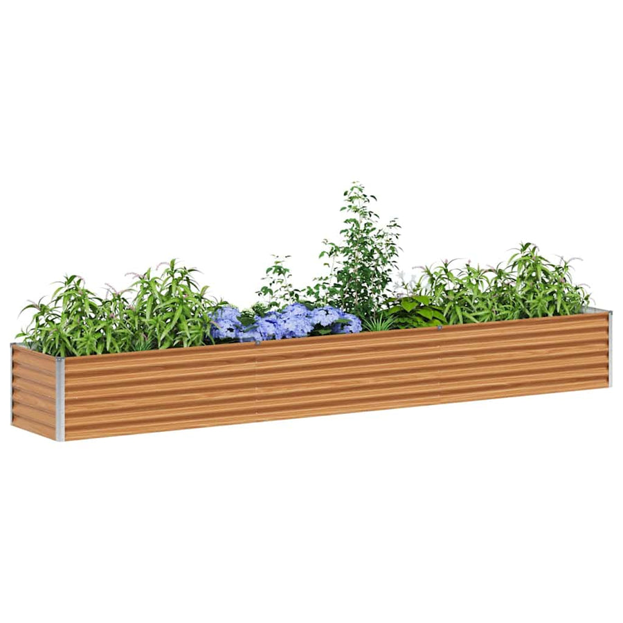 Verhoogde plantenbak 290 x 50 x 36 cm Gegalvaniseerd staal