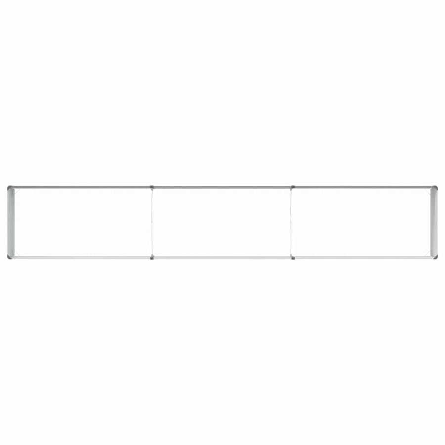 Verhoogde plantenbak 290 x 50 x 36 cm Gegalvaniseerd staal