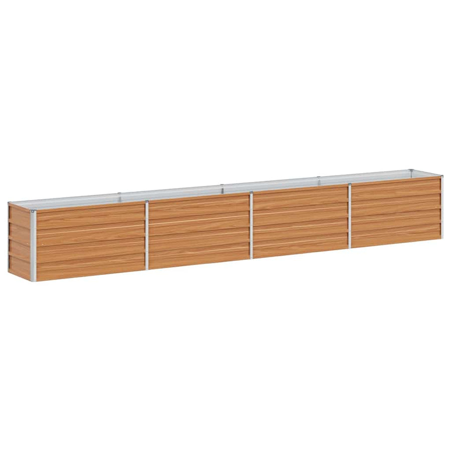 Verhoogde plantenbak Licht Bruin 320 x 40 x 45 cm
