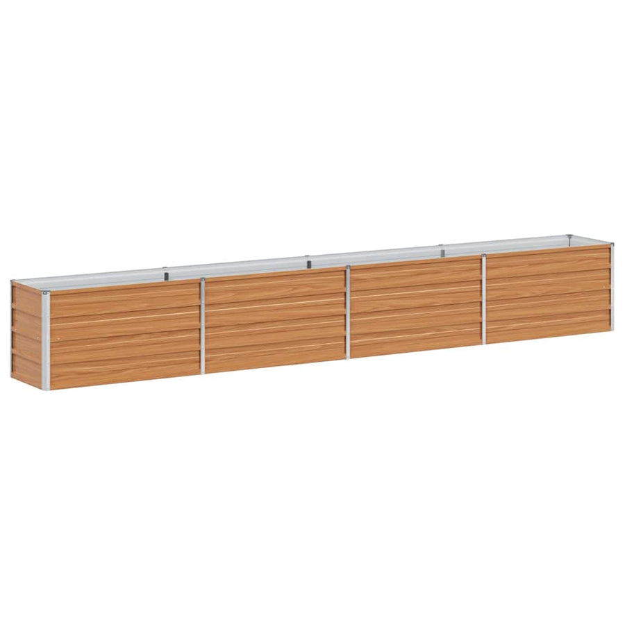 Verhoogde plantenbak Licht Bruin 320 x 40 x 45 cm