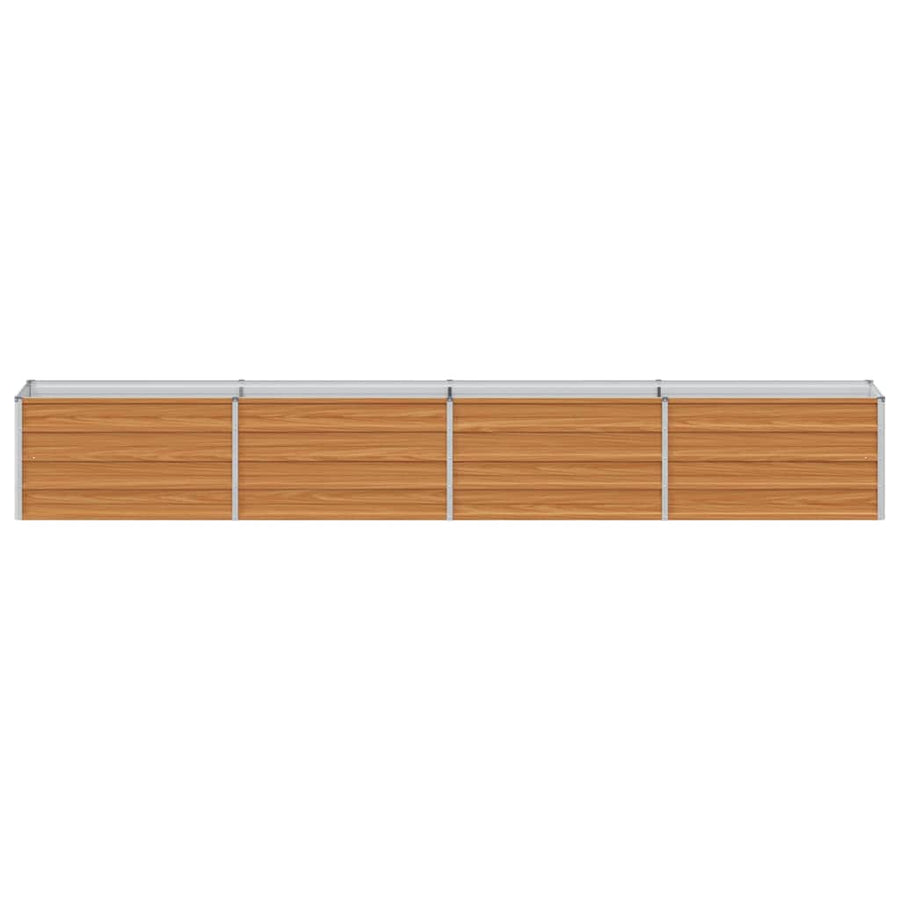 Verhoogde plantenbak Licht Bruin 320 x 40 x 45 cm