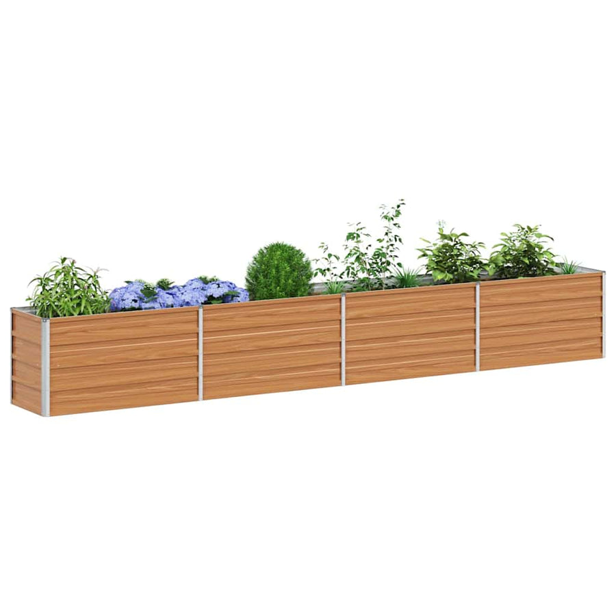 Verhoogde plantenbak Licht Bruin 320 x 40 x 45 cm