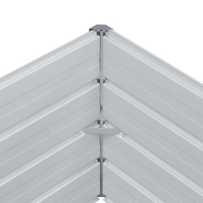 Verhoogde plantenbak Licht Bruin 100 x 100 x 45 cm