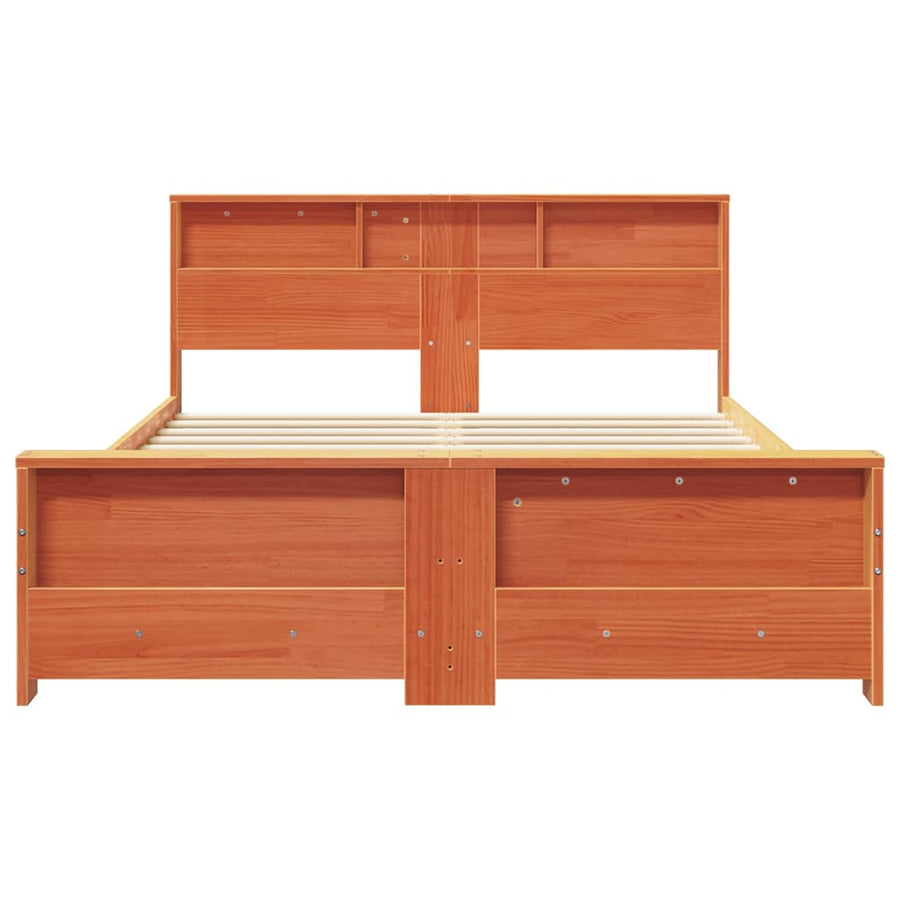 Bedframe Wasbruin 160 x 200 cm Massief grenenhout