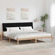 Bedframe 200x200 cm massief grenenhout bruin