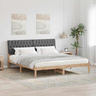 Upholstered Bed Frame Brown 180 x 200 cm