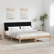 Bedframe 180x200 cm bruin massief grenenhout