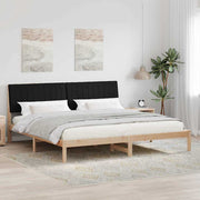 Bedframe 200x200 cm massief grenenhout bruin