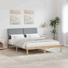 Bedframe 160x200 cm massief grenenhout bruin