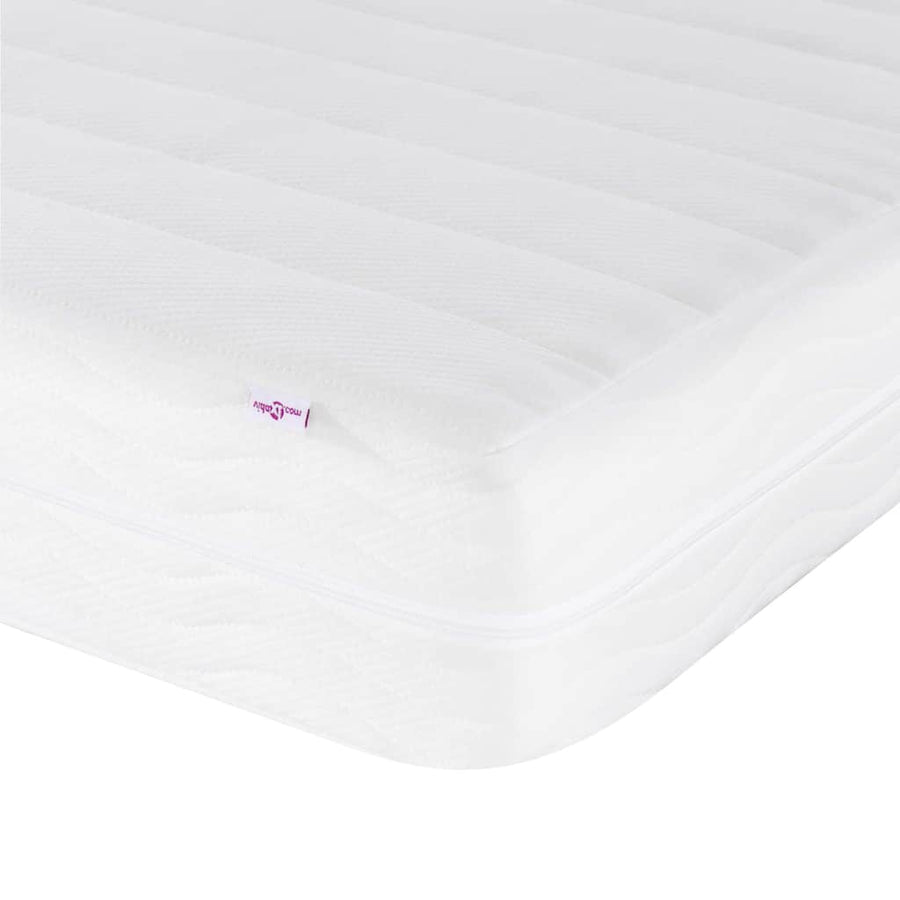 Hoekbedframe Met Matras Anders Met Hoofdeinde 2 Pcs Stof 80 x 200 cm Zwart