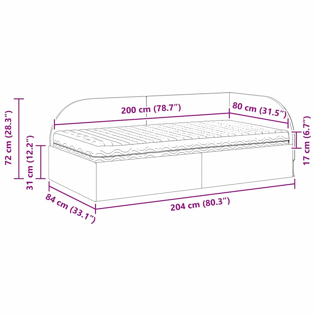 Hoekbedframe met Matras met hoofdeinde 2 pcs Groen Fluweel