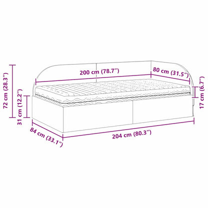 Hoekbedframe met Matras met hoofdeinde 2 pcs Groen Fluweel
