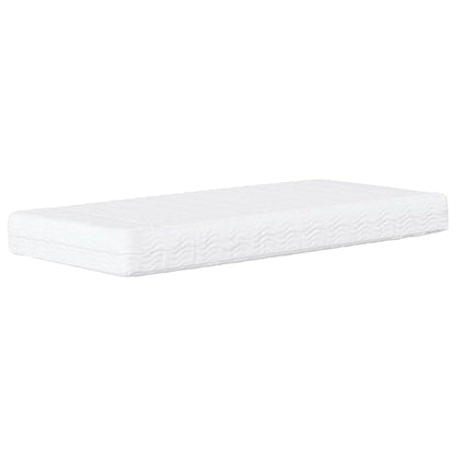 Hoekbedframe met Matras met hoofdeinde 2 pcs Lichtgrijs Fluweel