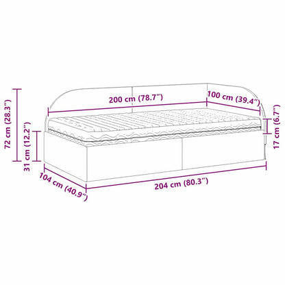 Hoekbedframe met Matras met hoofdeinde 2 pcs Lichtgrijs Fluweel