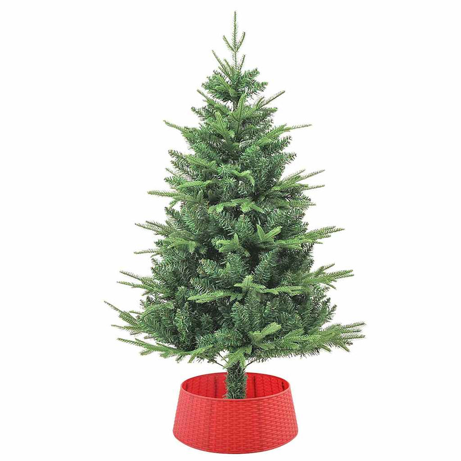Kerstboomrok Rood Ø 65 x 23 cm Kunststof