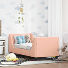 Peuterbedframe 70x140 cm roze schapenstof