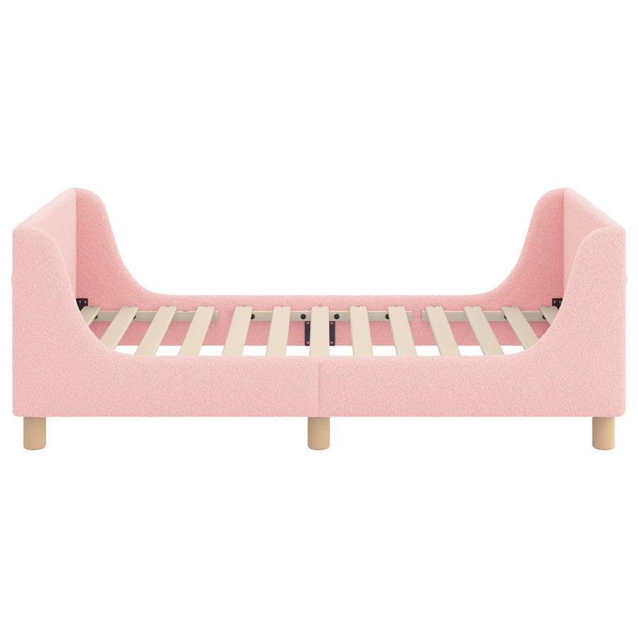 Bedframe voor kinderen met hoofdbord Roze 80 x 160 cm
