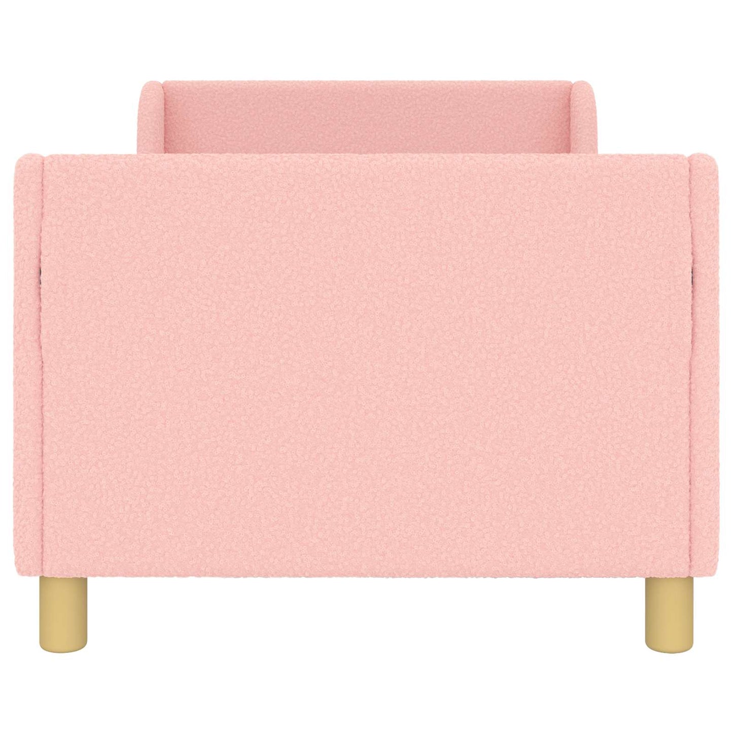 Bedframe voor kinderen met hoofdbord Roze 80 x 160 cm