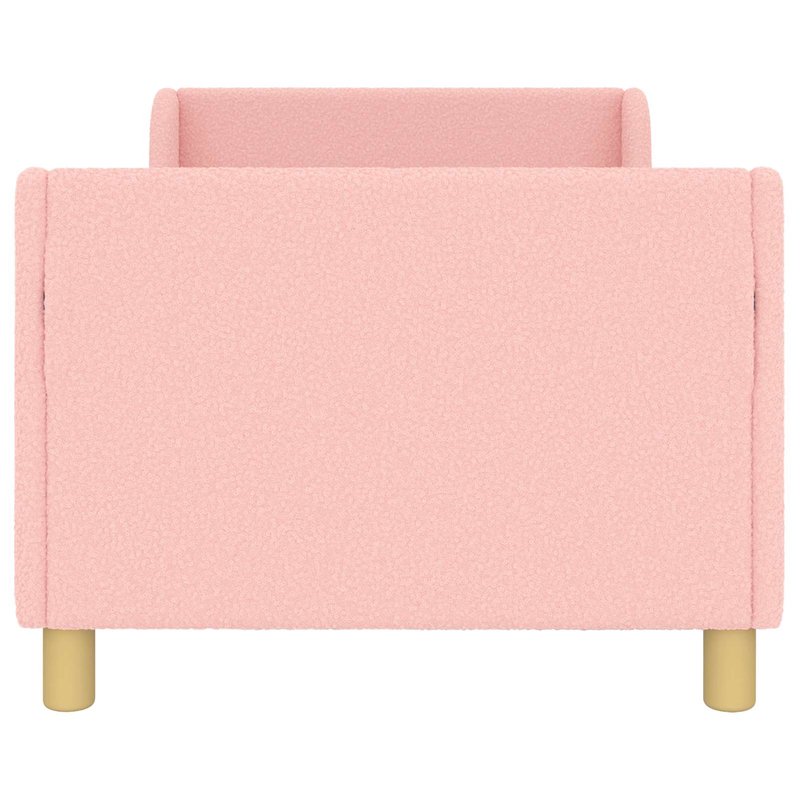 Bedframe voor kinderen met hoofdbord Roze 80 x 160 cm