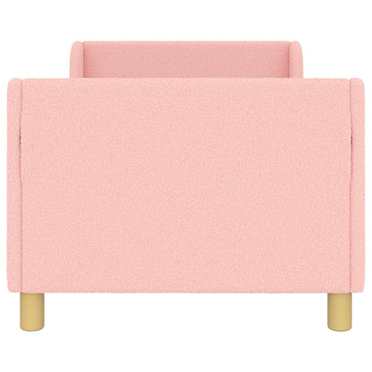 Bedframe voor kinderen met hoofdbord Roze 80 x 160 cm