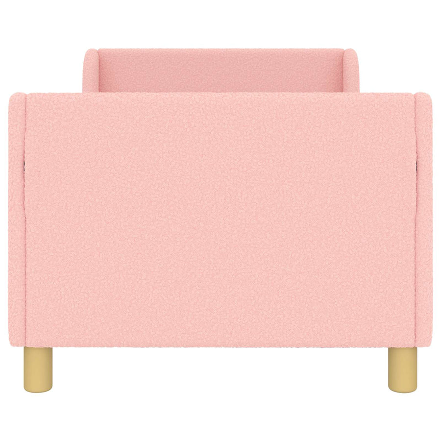 Bedframe voor kinderen met hoofdbord Roze 80 x 160 cm