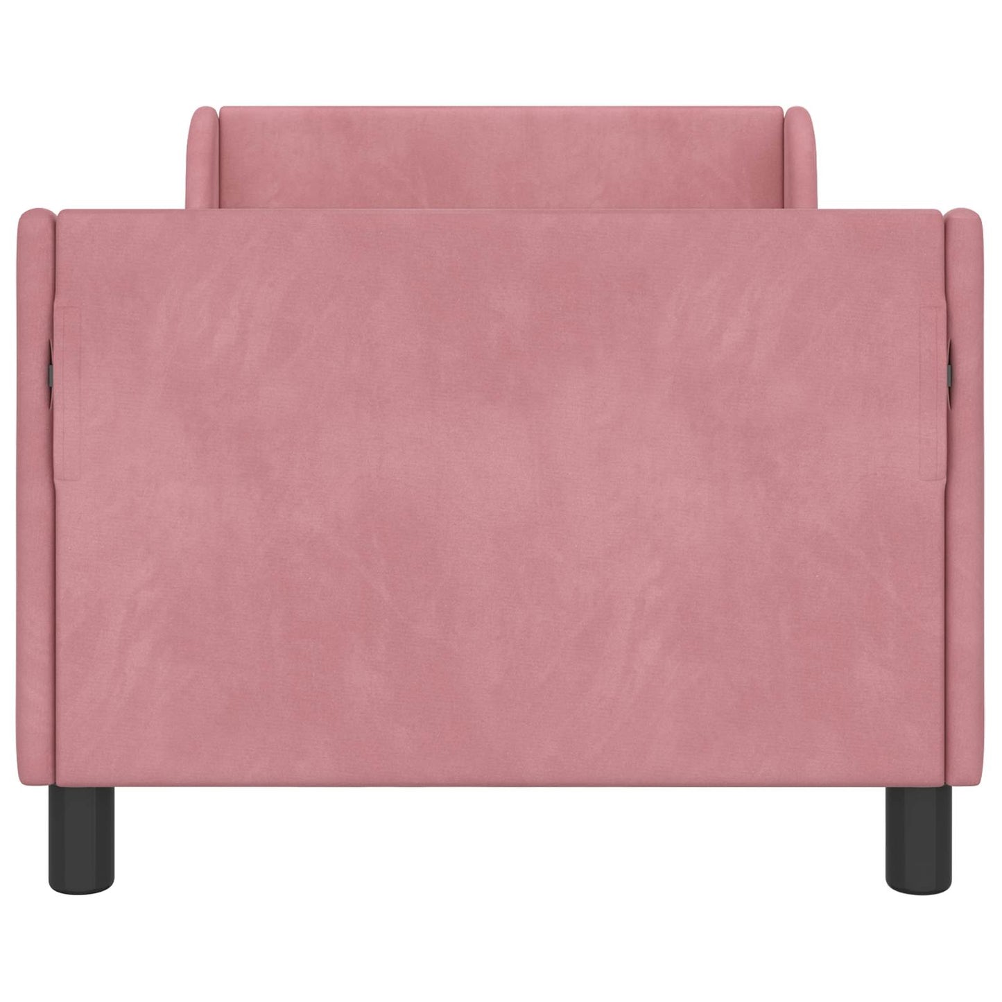Bedframe voor kinderen met hoofdbord Roze 80 x 160 cm Fluweel